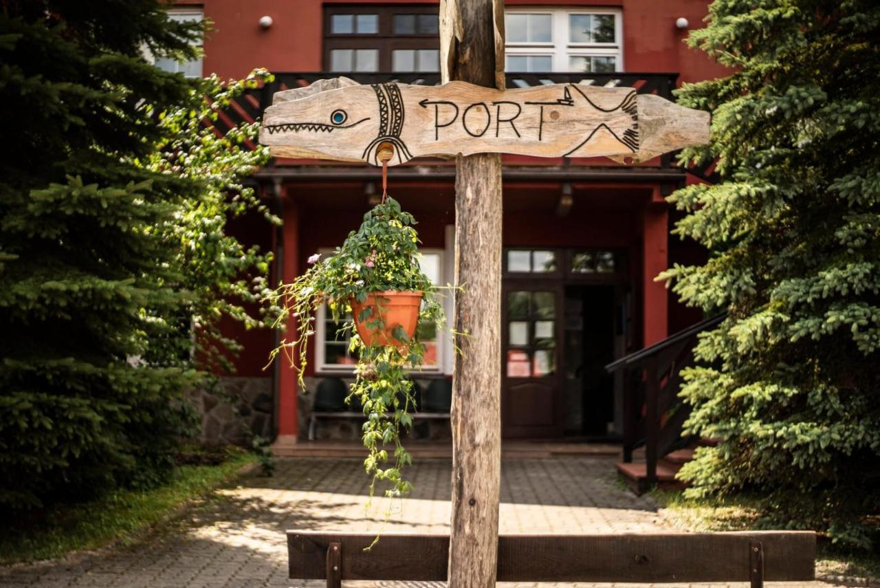Zatoka Kal Hotel Węgorzewo Buitenkant foto